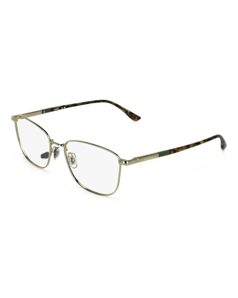 Lacoste square-frame glasses - Gold Gold