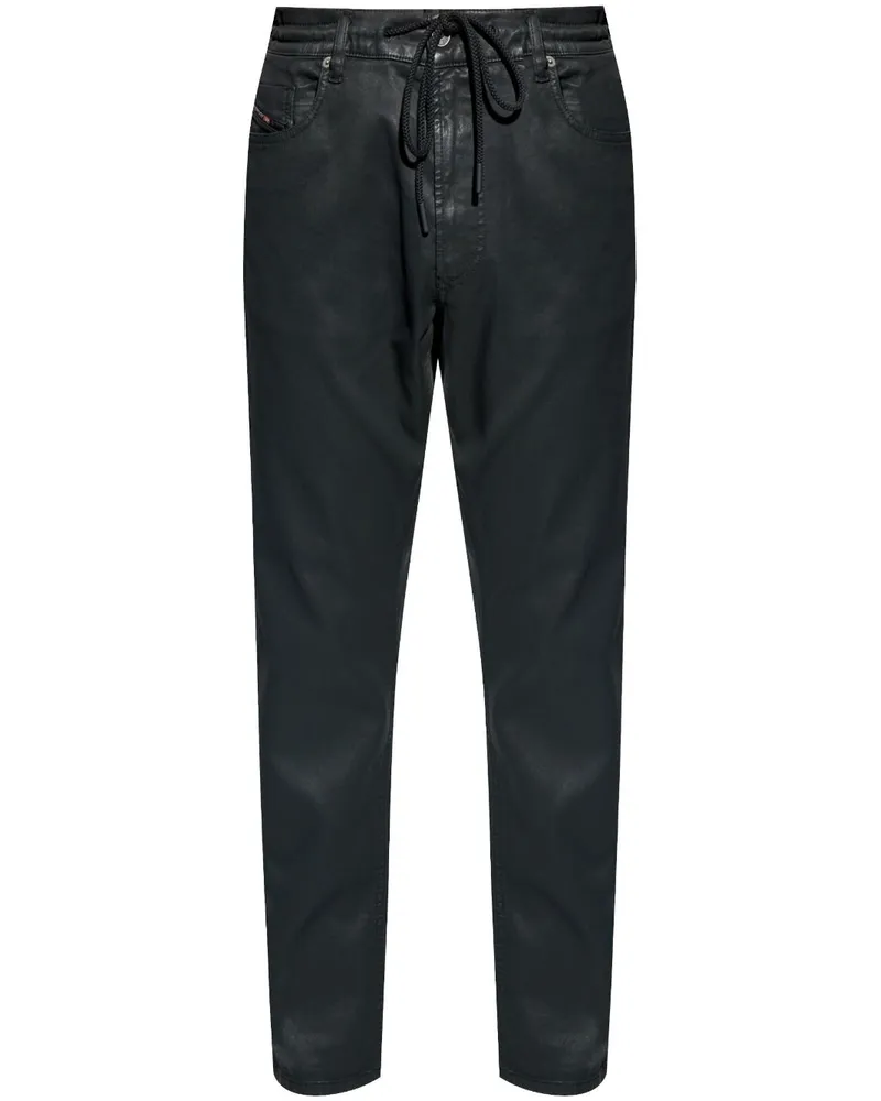 Diesel Jeans mit Kordelzug - Schwarz Schwarz