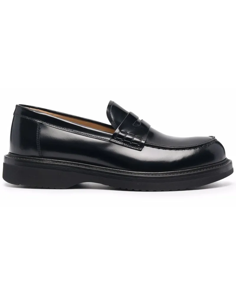 Scarosso Michelle Penny-Loafer - Schwarz Schwarz