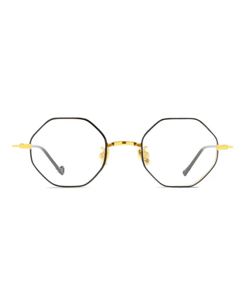 Eyepetizer Yosemite Brille mit geometrischem Gestell - Schwarz Schwarz