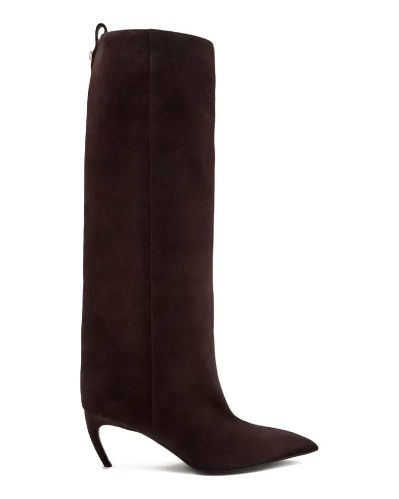 ATTICO Lea heeled boots - Braun Braun
