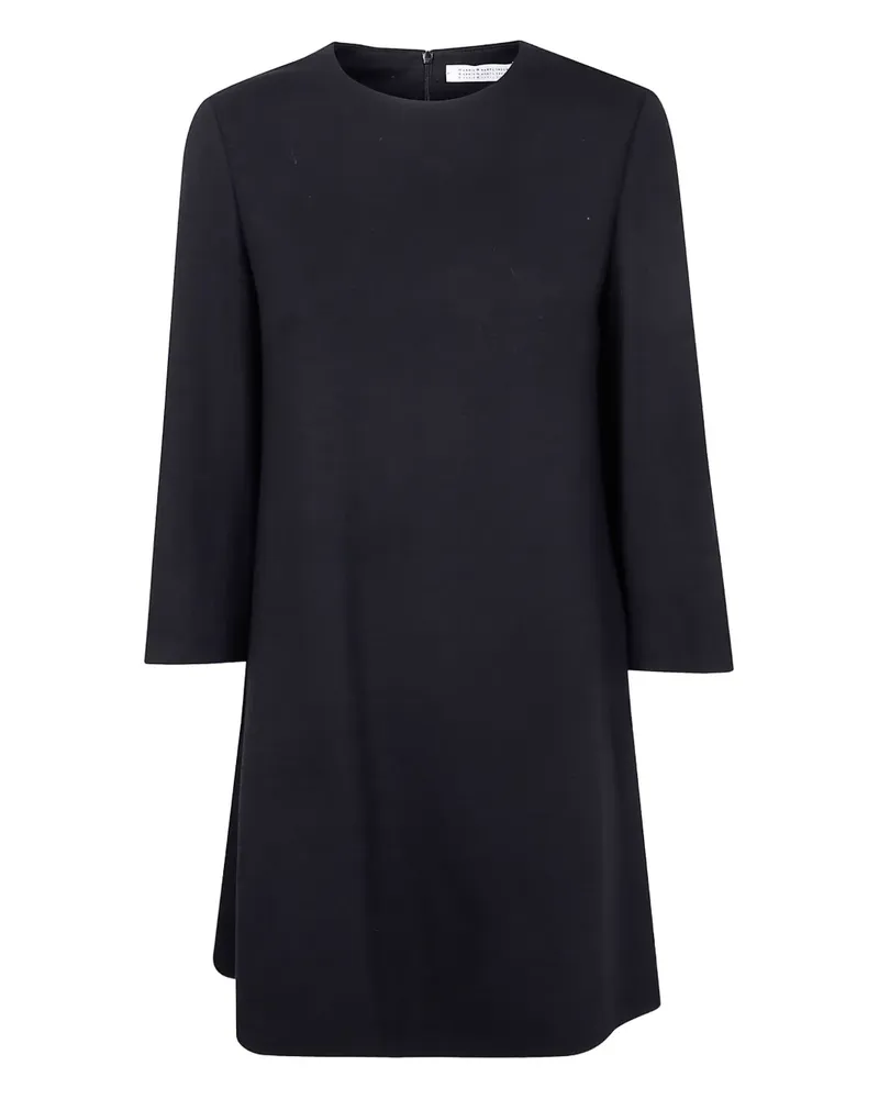 Harris Wharf London Minikleid mit langen Ärmeln - Schwarz Schwarz