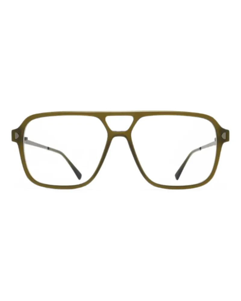 Mykita Olympe Brille mit geometrischem Gestell - Grün Grün