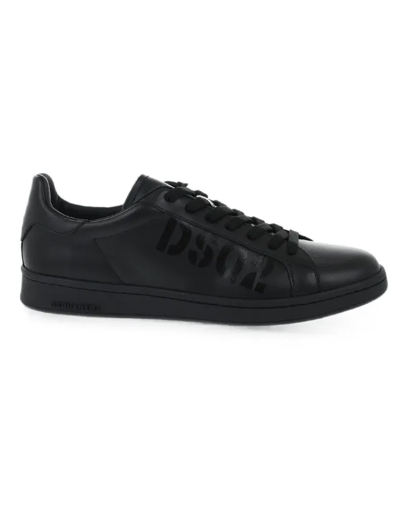 Dsquared2 Boxer logo-print sneakers - Schwarz Schwarz