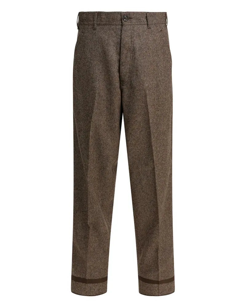 Maison Margiela belt loops trousers - Braun Braun