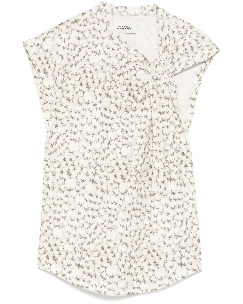 Isabel Marant Nayda T-Shirt - Nude Nude