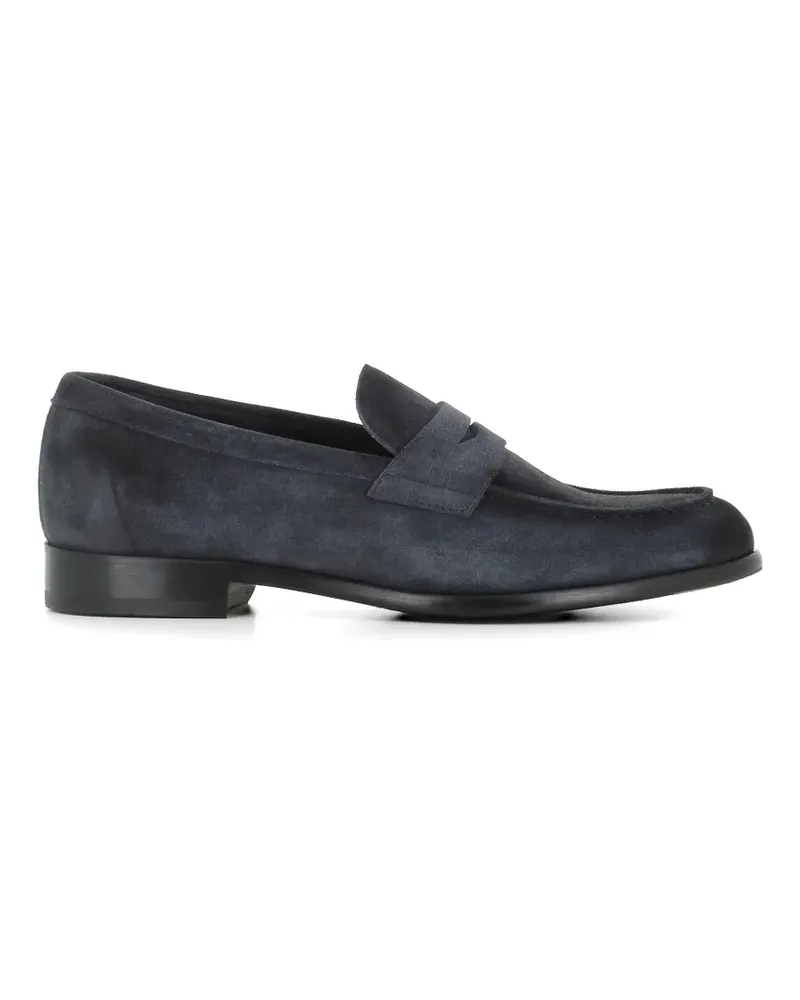 Doucal´s Loafer aus Wildleder - Blau Blau