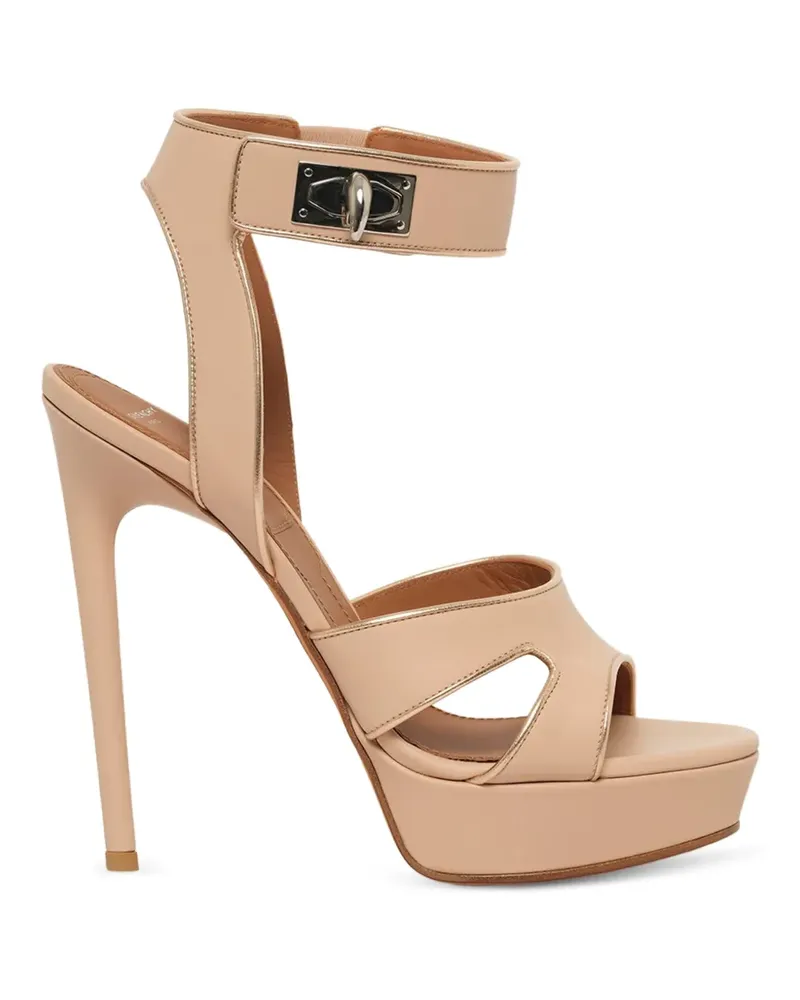 Givenchy Shark Lock platform pumps - Rosa Rosa