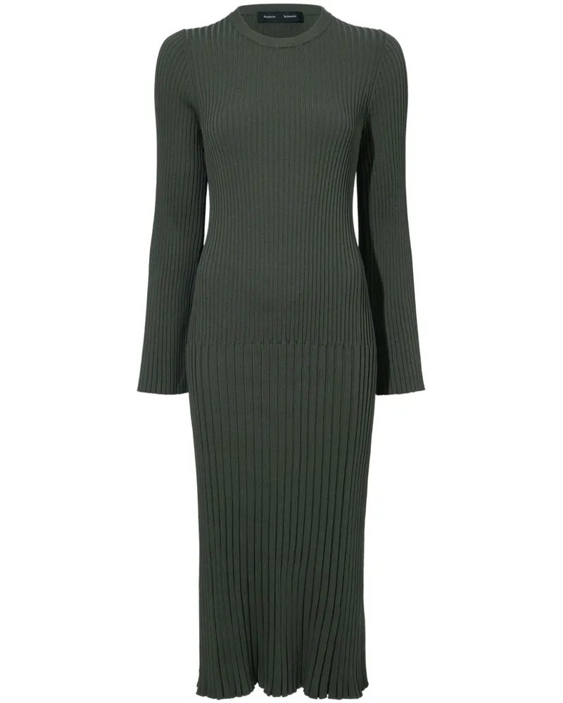Proenza Schouler Kenna Kleid - Grün Grün