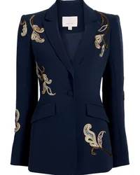 Cinq à Sept Einreihiger Cheyenne Blazer Blau