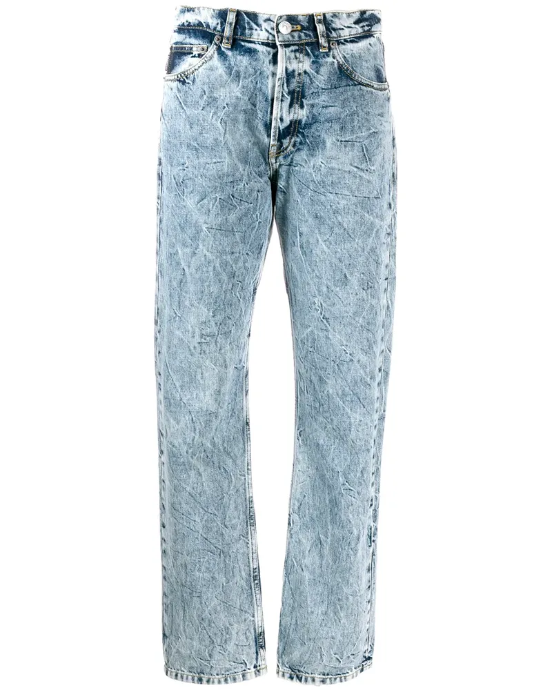 Balenciaga Standard Straight-Leg-Jeans - Blau Blau