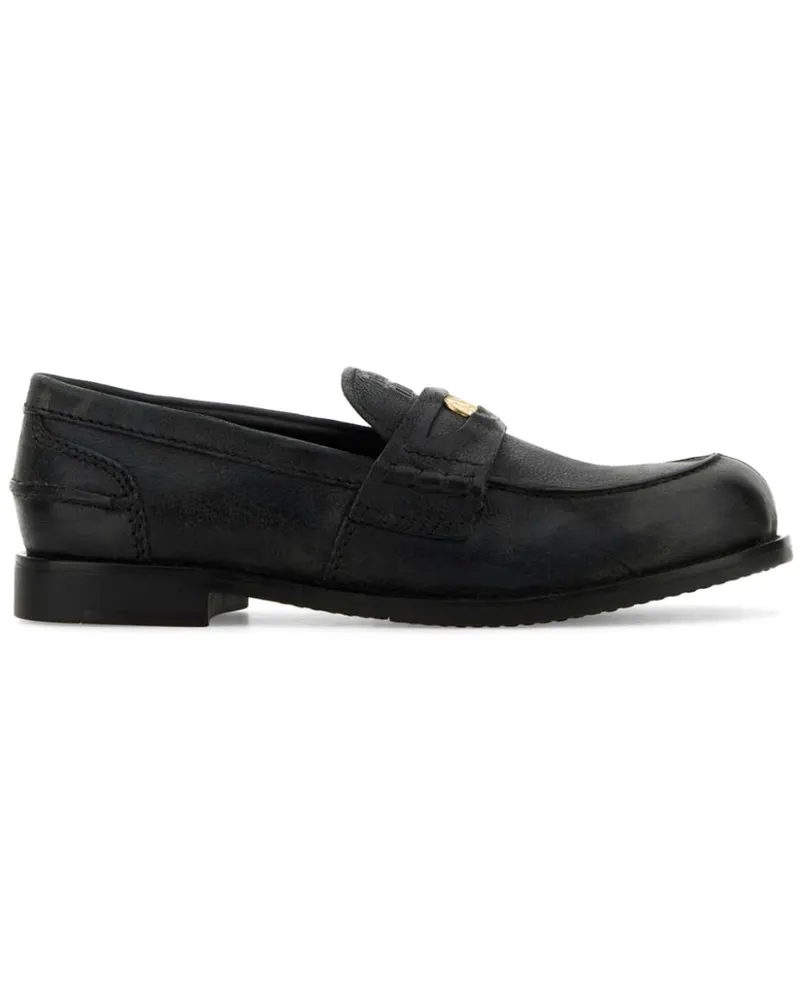 Miu Miu Slate Loafer - Schwarz Schwarz