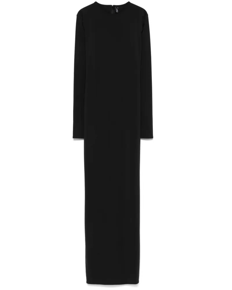 Entire Studios Langärmeliges Maxikleid - Schwarz Schwarz