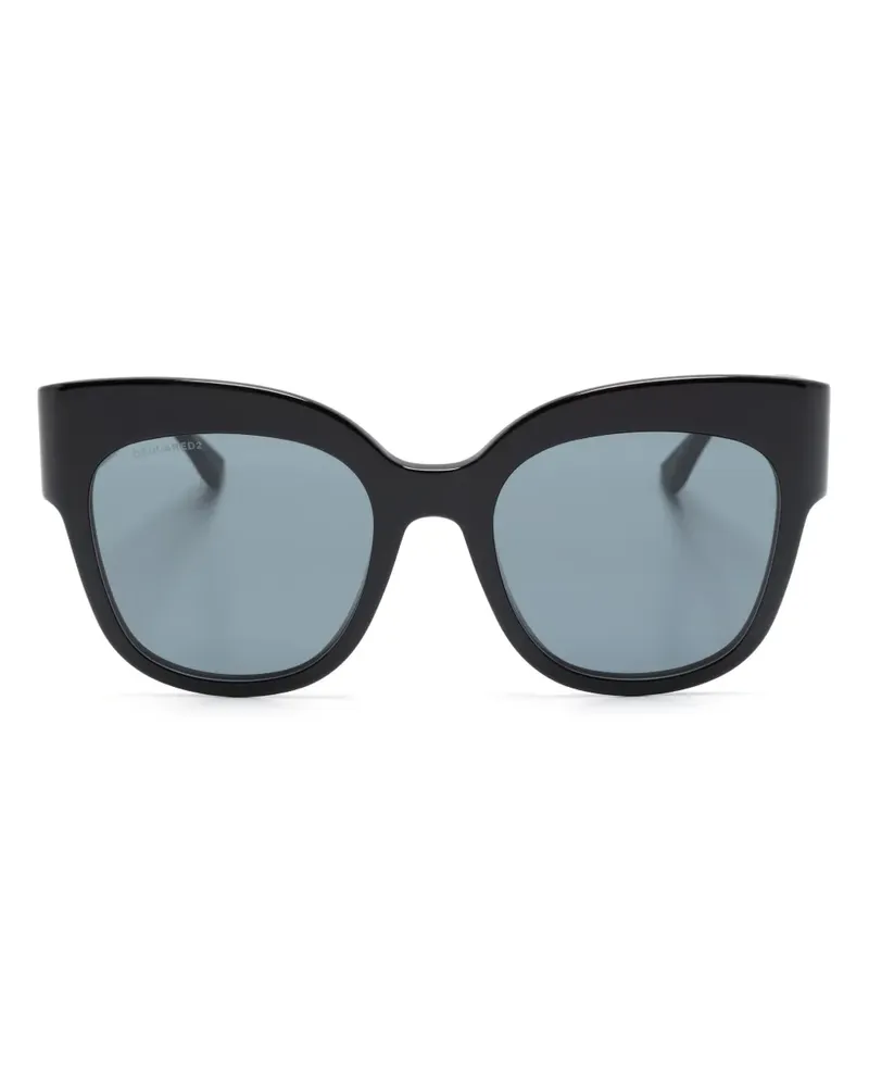 Dsquared2 Sonnenbrille im Butterfly-Design - Schwarz Schwarz