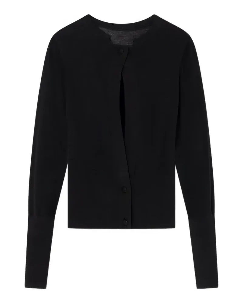 GIMAGUAS Ximena button-fastening cardigan - Schwarz Schwarz