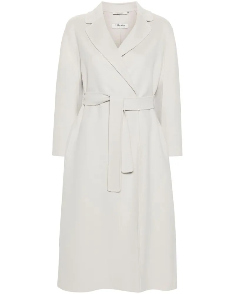 Max Mara Esturia Mantel mit Gürtel - Grau Grau