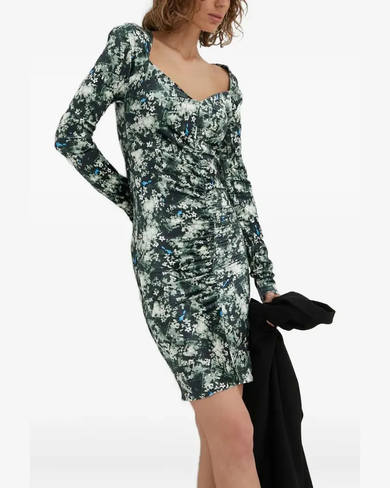 Day Birger et Mikkelsen Kleid mit Raffungen - Schwarz Schwarz