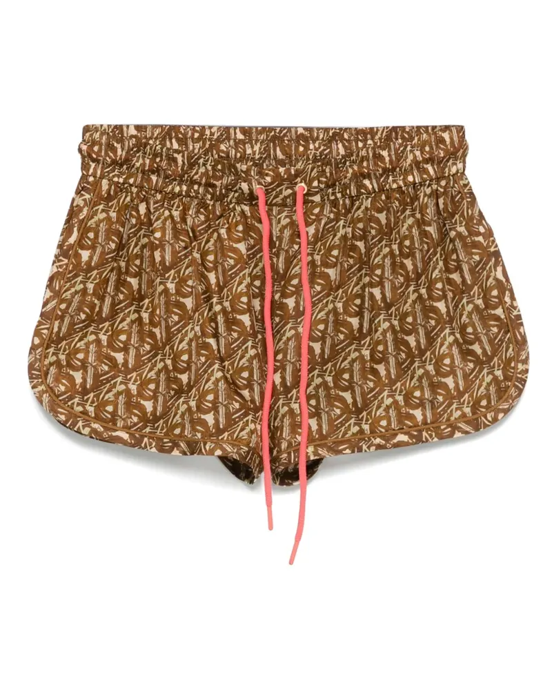 Zimmermann Shorts aus Seide - Braun Braun