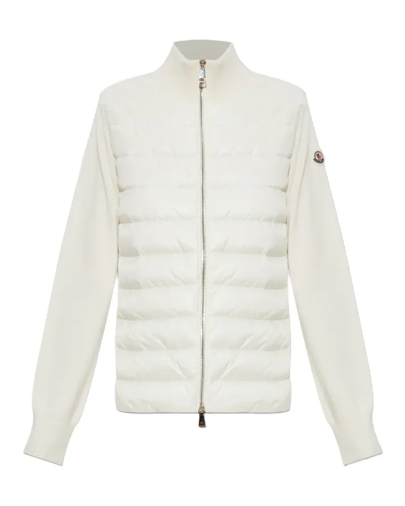 Moncler Gesteppter Cardigan - Weiß Weiß