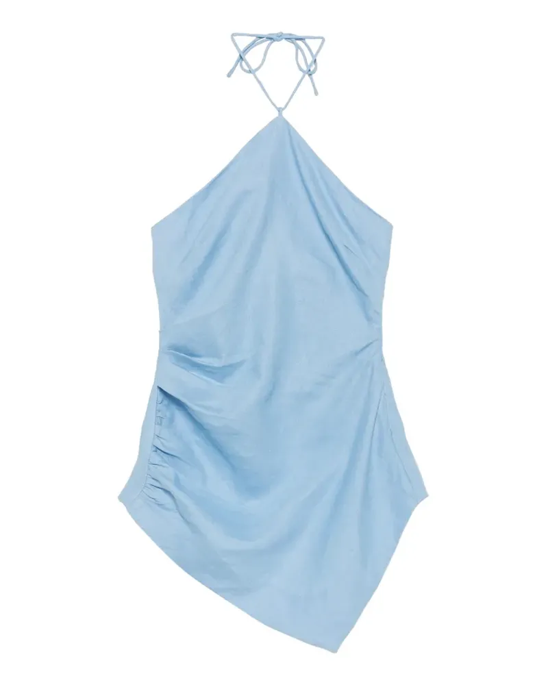 Faithfull The Brand Natalia halterneck top - Blau Blau