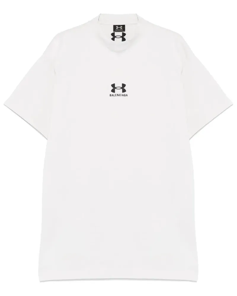 Balenciaga x Under Armour® T-Shirt mit Logo-Print - Grau Grau