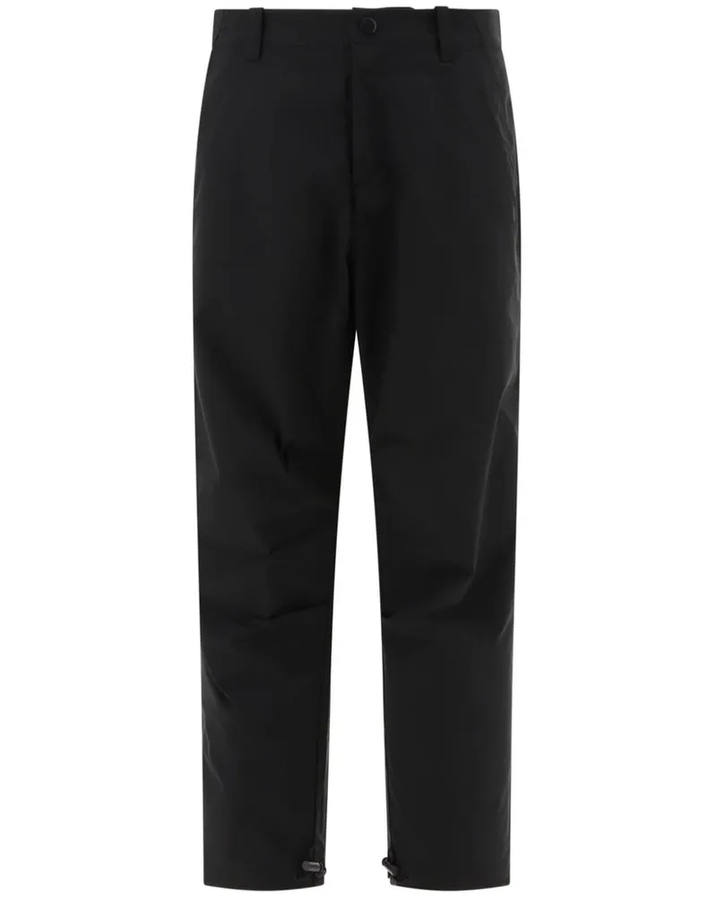 A.P.C. Tapered-Hose mit Druckknopfverschluss - Schwarz Schwarz