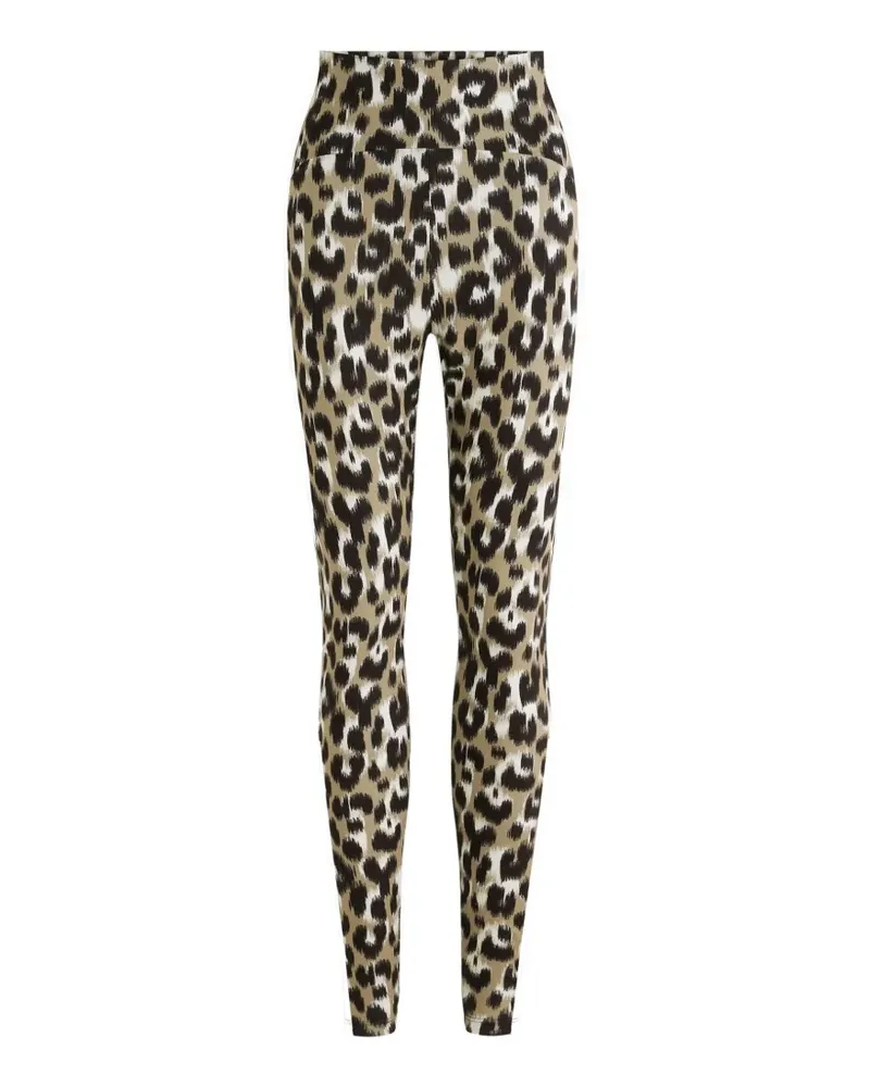 FUSALP Biarris leopard-pattern leggings - Nude Nude