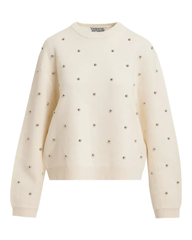 Essentiel Klou Pullover mit Nieten - Nude Nude
