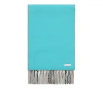 Kaschmirschal mit Farbverlauf - Blau