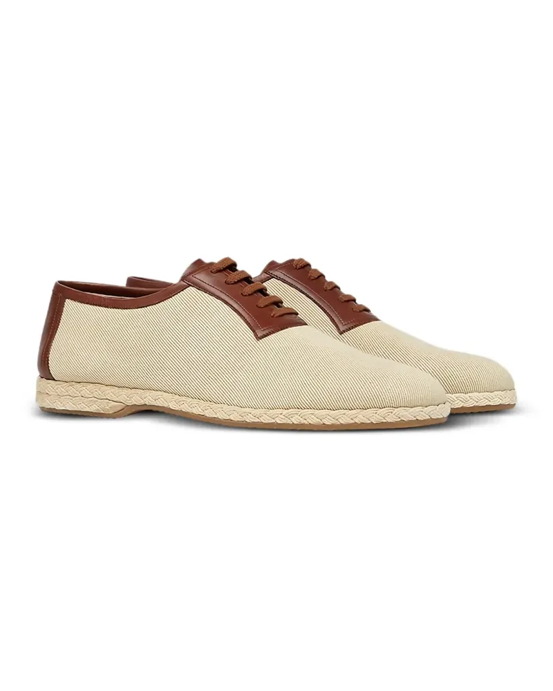 Ferragamo Bosco Oxford-Schuhe - Nude Nude