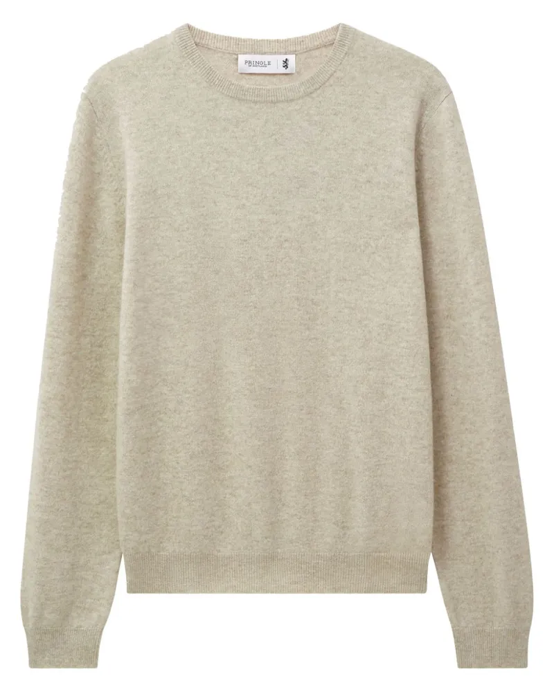 Pringle of Scotland Kaschmirpullover mit Rundhalsausschnitt - Nude Nude