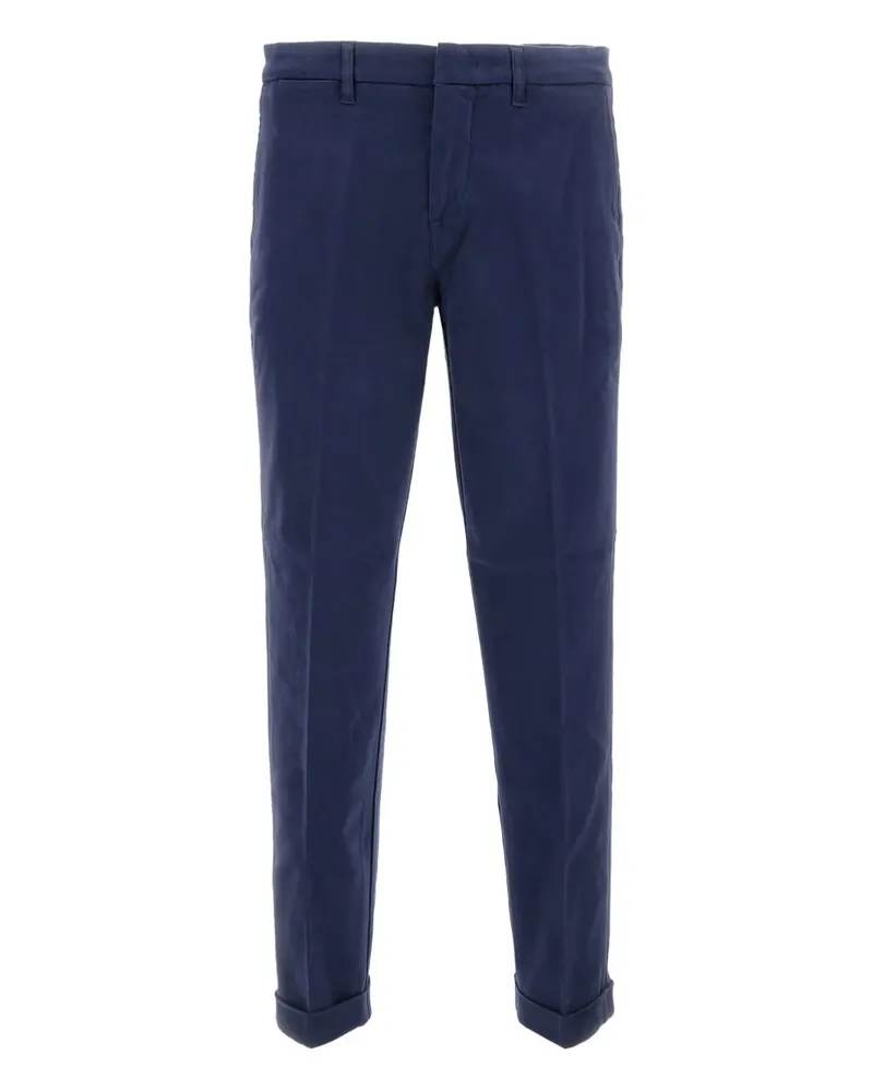 Fay Hose mit Bündchen - Blau Blau
