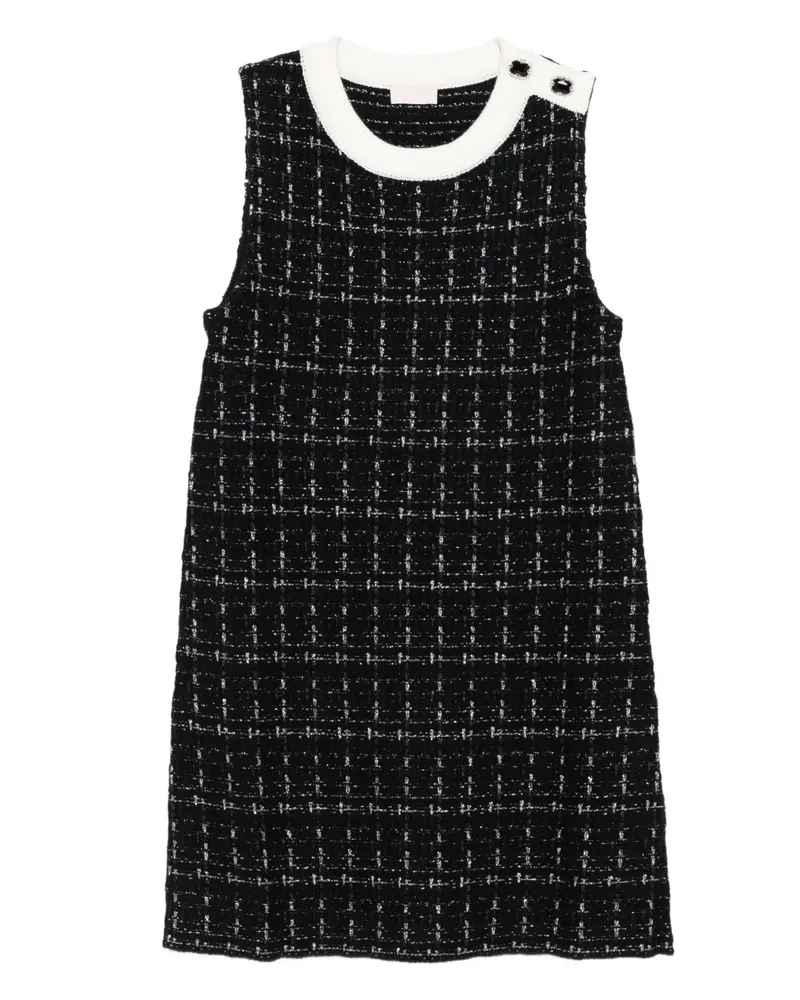 Liu Jo Ärmelloses Kleid - Schwarz Schwarz