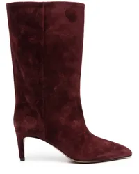 Paris Texas Stiefel mit Stiletto-Absatz 65mm Rot