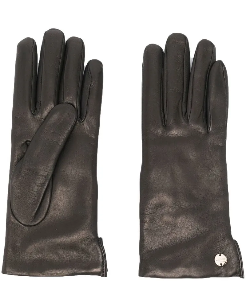 Coccinelle Handschuhe aus Lammleder - Schwarz Schwarz