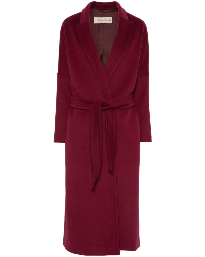 Blanca Texturierter Mantel - Rot Rot