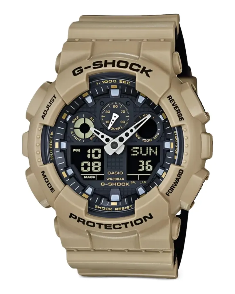 Casio G-Shock Armbanduhr 55mm - Schwarz Schwarz