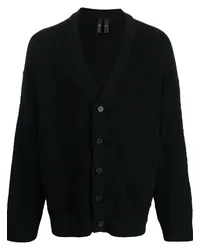 Y-3 Cardigan aus Bio-Baumwolle Schwarz