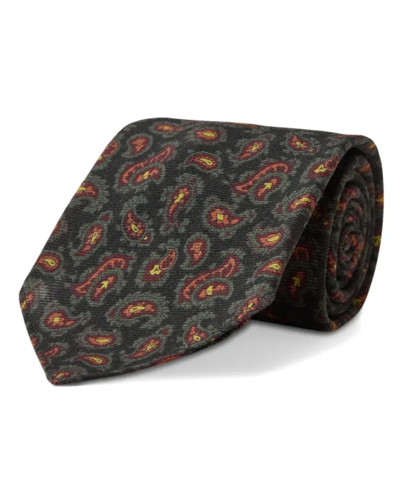 Ralph Lauren Krawatte mit Paisley-Print - Blau Blau