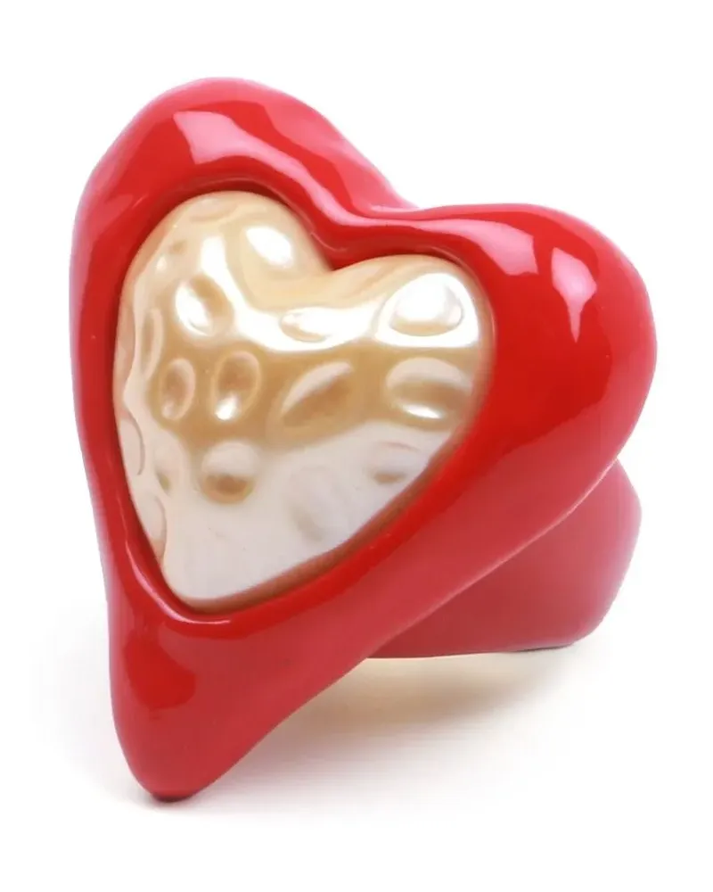 JULIETTA Ring mit Herzform - Rot Rot