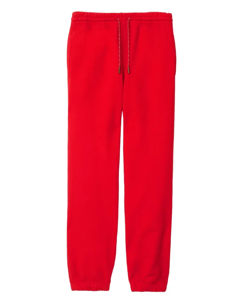 Burberry Hose mit Ritteremblem-Stickerei - Rot Rot