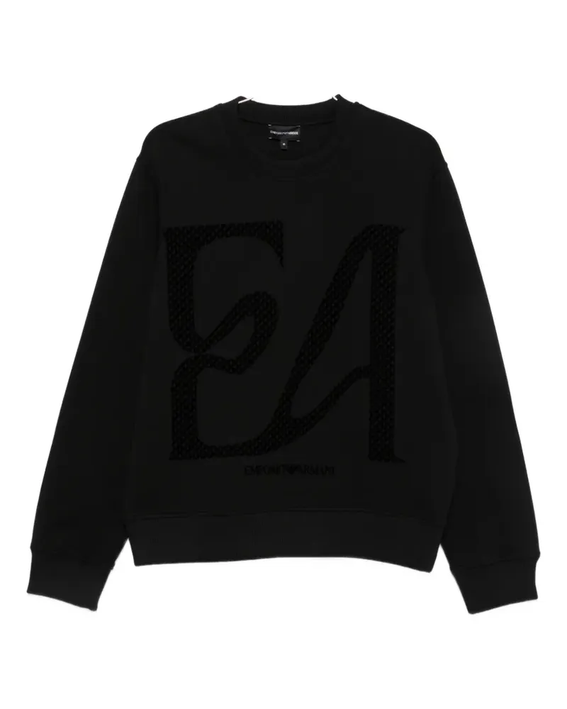 Emporio Armani long-sleeves sweatshirt - Schwarz Schwarz