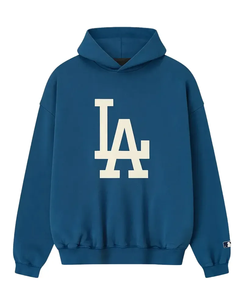 Fear of God Dodgers Hoodie mit Logo - Blau Blau