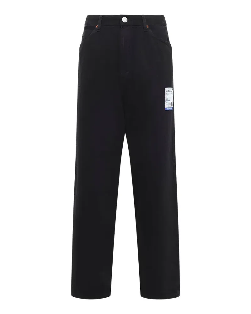 MIHARAYASUHIRO Instrumental selvage jeans - Schwarz Schwarz