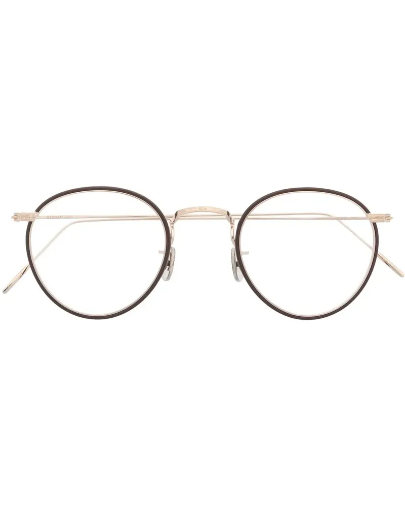 EYEVAN 7285 Runde Sonnenbrille - Gold Gold