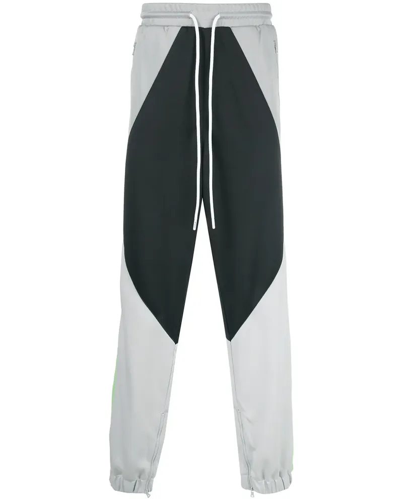 God's Masterful Children Jogginghose in Colour-Block-Optik - Schwarz Schwarz