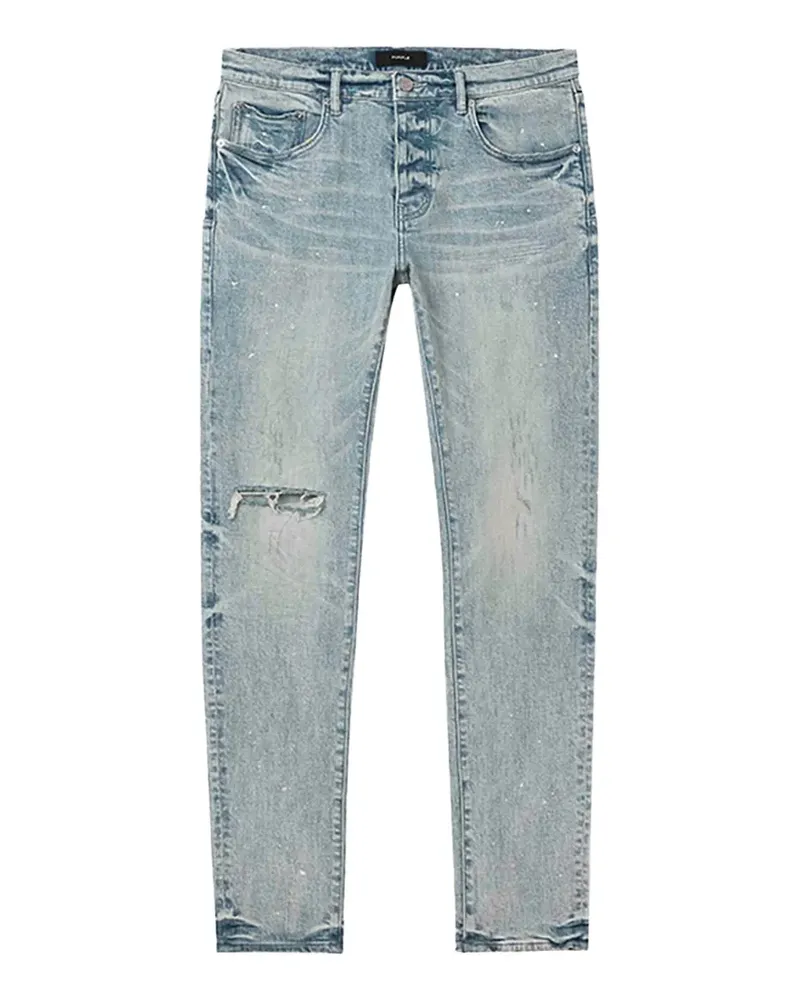 PURPLE BRAND Worn Reflective jeans - Blau Blau