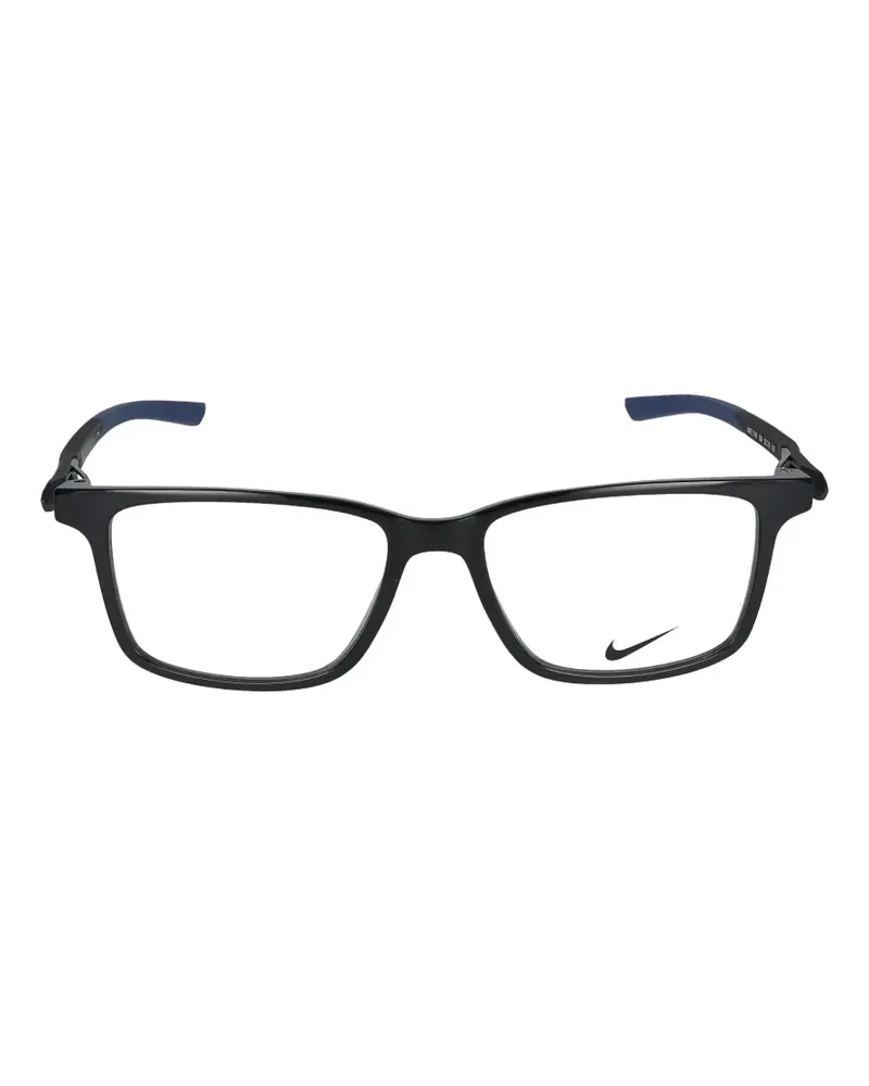 Nike rectangle-frame glasses - Schwarz Schwarz