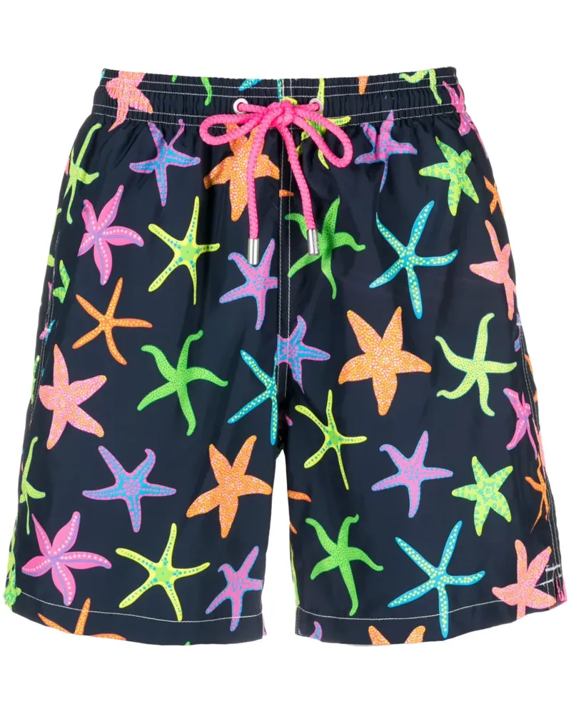 MC2 Saint Barth Badeshorts mit Kordelzug - Blau Blau