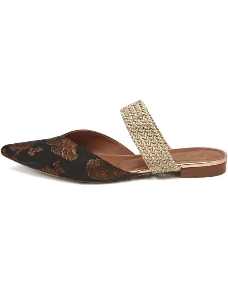 Malone Souliers Maisie brocade sandal - Schwarz Schwarz